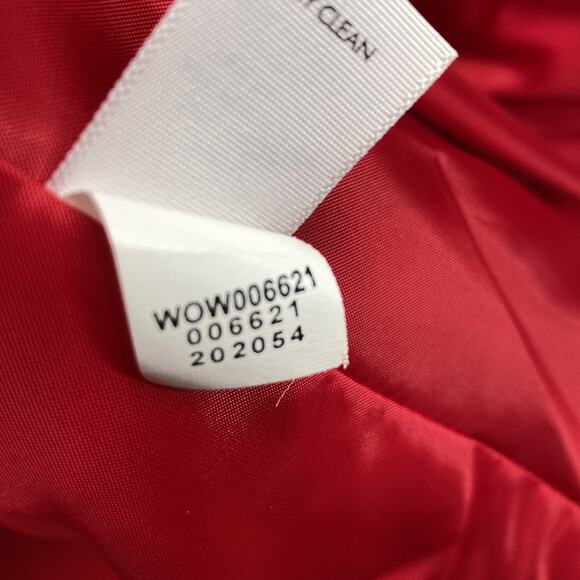 J Jill Red Wool Blend Beautiful Pea Coat Size XS - Picture 5 of 7